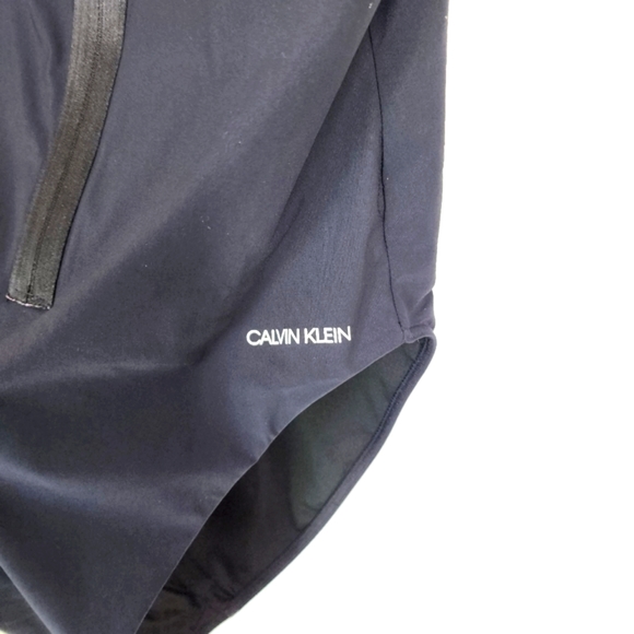 CALVIN KLEIN swimsuit black one-piece swimsuit size 10 - Picture 7 of 12